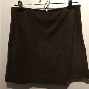 Vince suede mini skirt